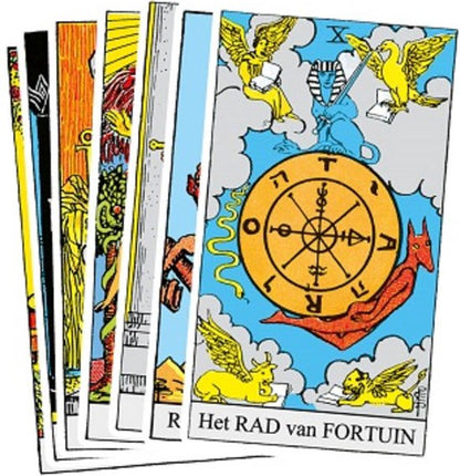 Rider Waite Tarot set met handboek