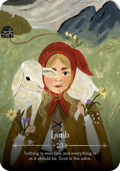 Seasons of the witch Ostara oracle (Engels)