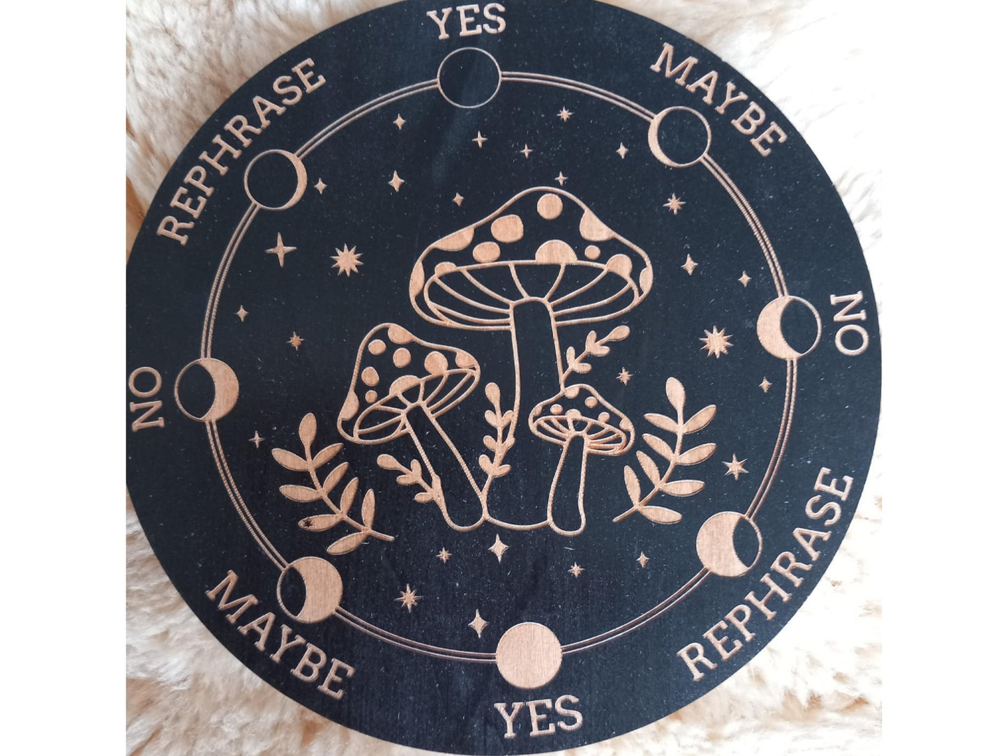 Pendelbord paddestoelen