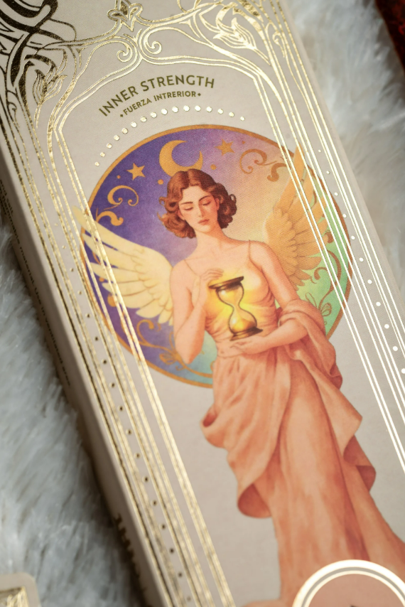 Wierook Tarot Engelen Inner Strength zoete cacao