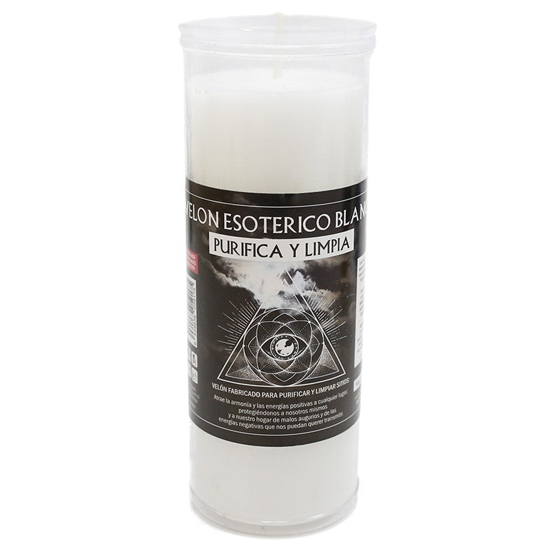 Witte kaars voor reiniging en positieve energie image 0