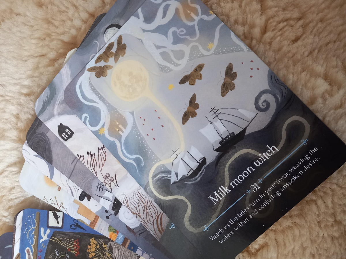 Seasons of the witch Imbolc oracle 2de kansje