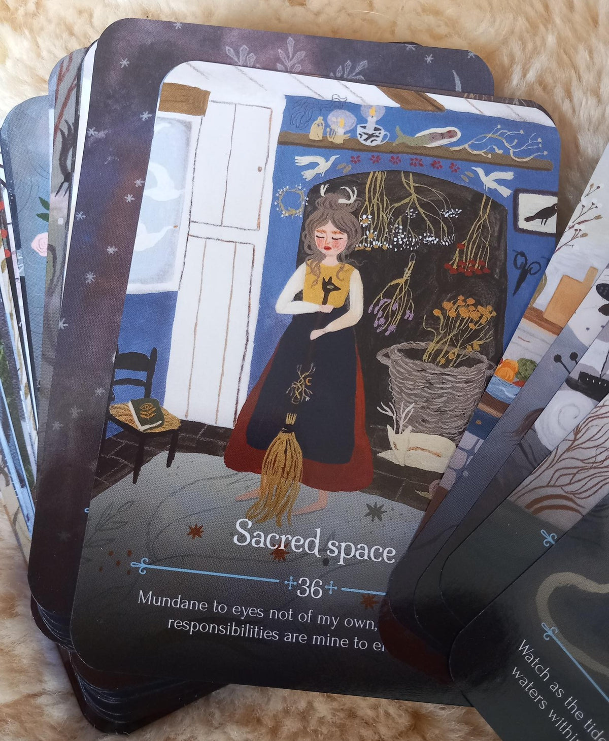 Seasons of the witch Imbolc oracle 2de kansje