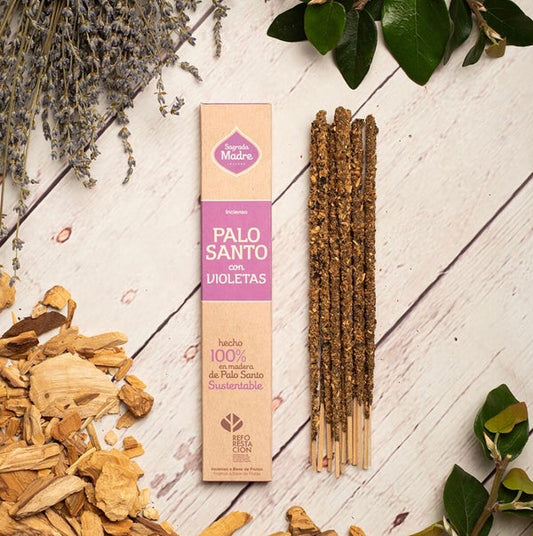 Wierook Palo Santo Viooltjes