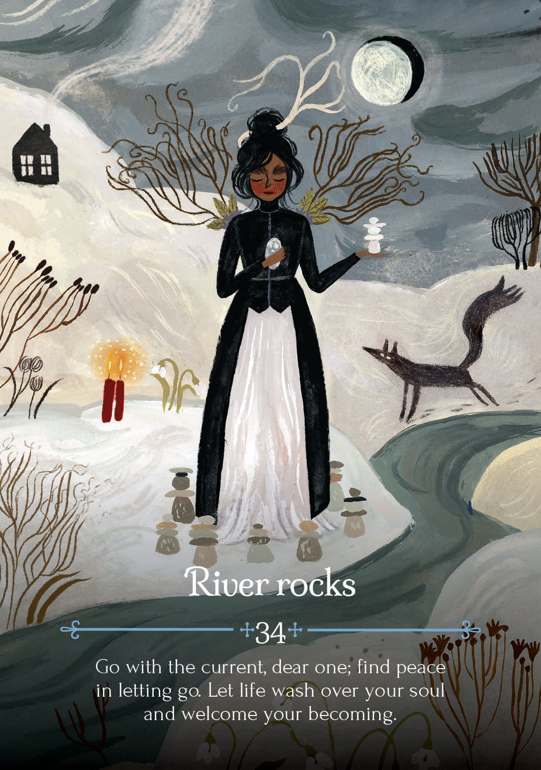 Seasons of the witch Imbolc oracle (Engels)