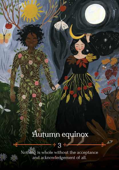 Seasons of the witch Mabon oracle (Engels)