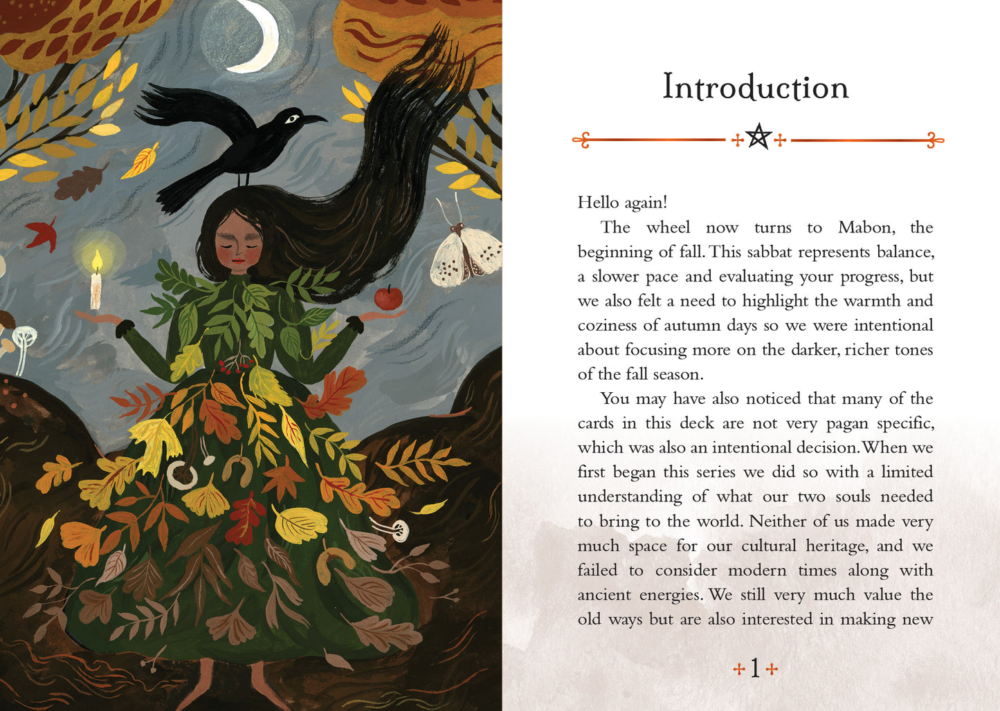 Seasons of the witch Mabon oracle (Engels)
